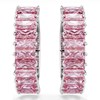 Manchettes d'oreilles Swarovski Matrix roses - vue V3