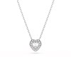 Pendentif Ariana Grande x Swarovski Angelic
coeur argenté - vue V1