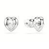 Clous d'oreilles Ariana Grande x Swarovski Angelic_x000D_
coeurs argentés - vue V4