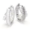 Créoles Ariana Grande x Swarovski Crystal Pearls_x000D_
cristaux taille baguette - vue V4