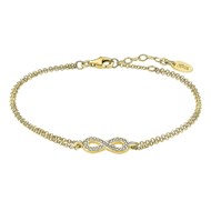 Bracelet Lotus Silver Infini argent doré