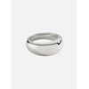 Bague bombée Agatha Alexine argent rhodié - vue V3