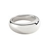 Bague bombée Agatha Alexine argent rhodié - vue V4