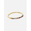 Bague fine Agatha Beloved oxydes_x000D_
multicolores - vue V2