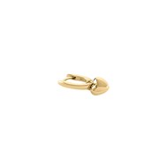Piercing créole Agatha Bela coeur argent doré