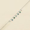 Bracelet Agatha Beloved pampilles fleurs oxydes_x000D_
argent rhodié - vue V3