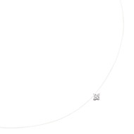 Collier Agatha Beloved fil magique argent rhodié
