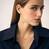 Collier Agatha Beloved argent doré pampilles oxydes_x000D_
multicolores - vue V2
