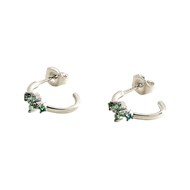 Boucles d'oreilles Beloved argent 3 motifs