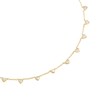 Collier Agatha Adorée argent doré coeurs oxydes - vue V1