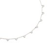 Collier Agatha Adorée argent rhodié coeurs oxydes - vue V1
