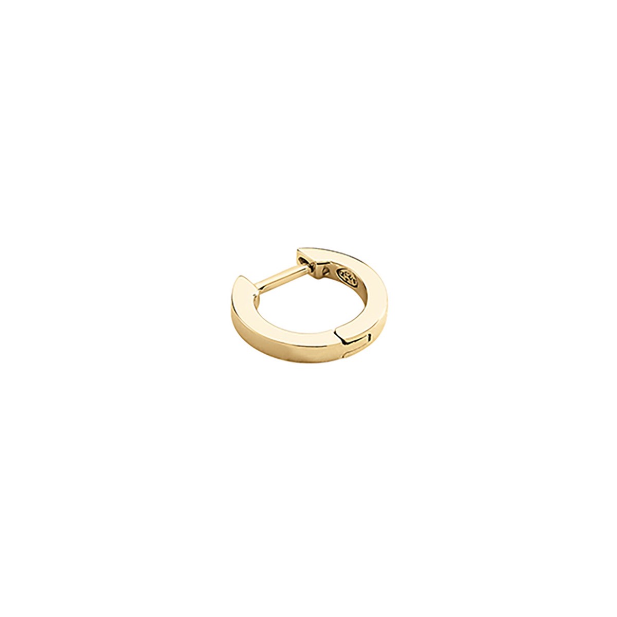 Piercing créole Agatha Criolla argent doré