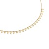 Collier Agatha Ariel laiton doré - vue V1