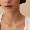 Collier Agatha Ourse étoile argent doré - vue V2