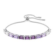 Bracelet Swarovski Tennis Matrix violet_x000D_
taille baguette