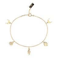 Bracelet Les Georgettes doré pampilles mystiques
Collection Les Cadettes