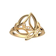 Bague Les Georgettes Arbre de vie dorée
Collection Les Intemporels