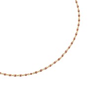 Collier Agatha Smarty doré perles émail corail