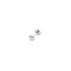 Piercing Agatha  Assia Hélix et tragus coeur argent - vue V1