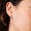 Créole monoboucle Les Cadettes Musca
oxyde de zirconium et laiton doré - vue V2