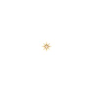 piercing Les Cadettes Star oxyde blanc
laiton doré