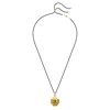 Collier Swarovski Lucent doré octogone jeune - vue V4
