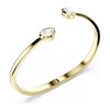 Bracelet Jonc Swarovski Imber doré L - vue V3