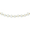 Collier perles de culture et intercalaires or jaune - vue V1