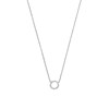Collier Agatha Rondou argent - vue V1