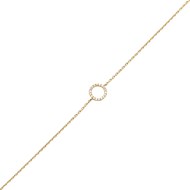 Bracelet Agatha Rondou argent doré