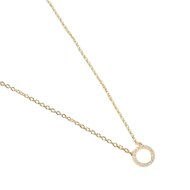 Collier Agatha Rondou argent doré