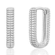 Boucles d'oreilles Sparkling Jewels SQUARE HUGGIES
argent