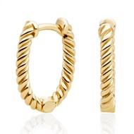 Boucles d'oreilles Sparkling Jewels Twist Huggies
A composer