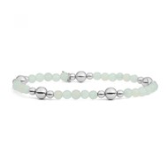 Bracelet Sparkling jewels opalite argent
