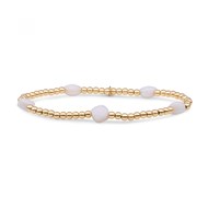 Bracelet Sparkling Jewels Nacre
Argent plaqué or
