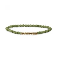 Bracelet Sparkling Jewels Lime Jade Reverse Universe
Argent plaqué or