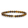 Bracelet Sparkling Jewels Saturne Large
Oeil de tigre argent plaqué or - vue V1