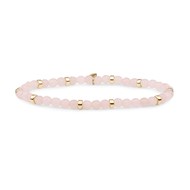 Bracelet Sparkling Jewels Interstellaire Rond
Quartz Rose argent plaqué or