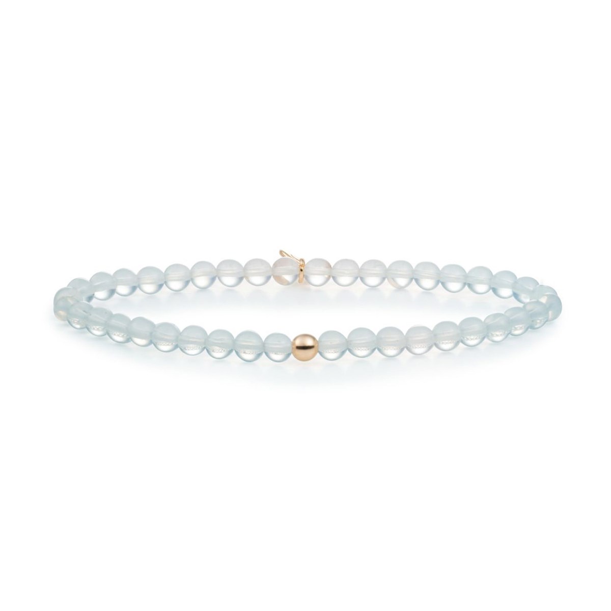 Bracelet Sparkling Jewels Saturne Small
Opalite  argent plaqué or