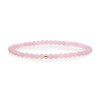 Bracelet Sparkling Jewels Saturne Small
Quartz rose argent plaqué or - vue V1