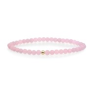 Bracelet Sparkling Jewels Saturne Small
Quartz rose argent plaqué or