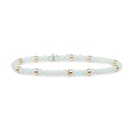 Bracelet Sparkling Jewels Interstellaire Rond
Opalite argent plaqué or