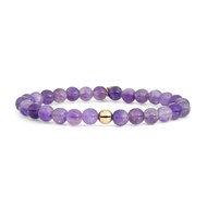 Bracelet Sparkling Jewels Saturne Large
Amethyste ragent plaqué or