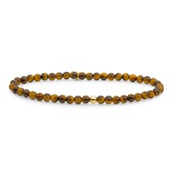 Bracelet Sparkling Jewels Saturne Small
Oeil de Tigre argent plaqué or