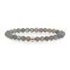 Bracelet Sparkling Jewels Saturne Large
Labradorite argent plaqué or - vue V1