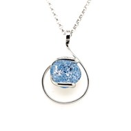 Collier Andrea Marazzini Rhodium Ice Blue
