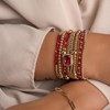 Bracelet Sparkling Jewels Universe
Quartz fushia argent plaqué or - vue V2