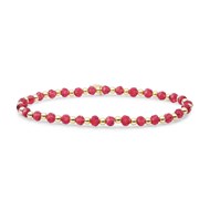 Bracelet Sparkling Jewels Interstellaire
Quartz fushia argent plaqué or