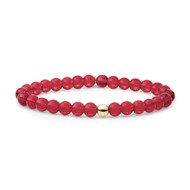 Bracelet Sparkling Jewels Saturne Large
Quartz fushia argent plaqué or