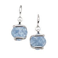 Boucles d'oreilles Andrea Marazzini Rhodium Ice Blue